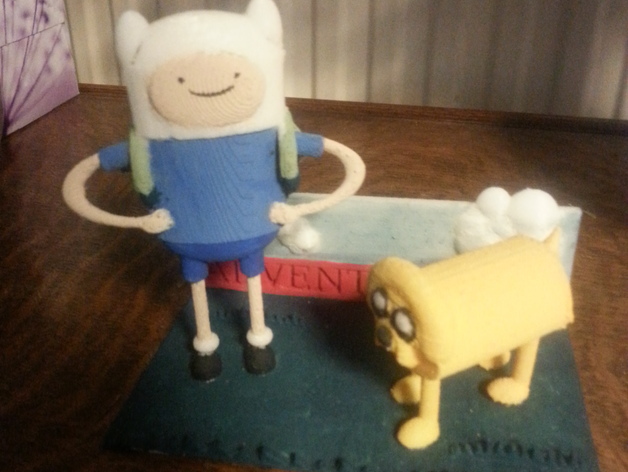 Finn and Jake with background!
